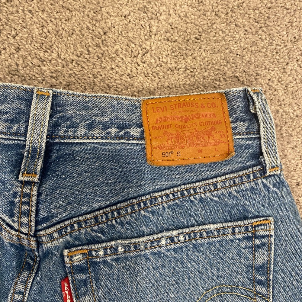 Levi’s 501 Skinny Ripped Jeans - Gem